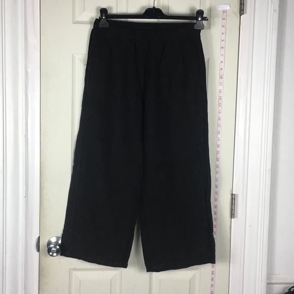 cut loose Pants - Cut Loose 100% linen pants flare ankle capri M